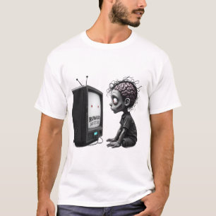 Brain Washed No Future – Edgy Dark Graphic Tee