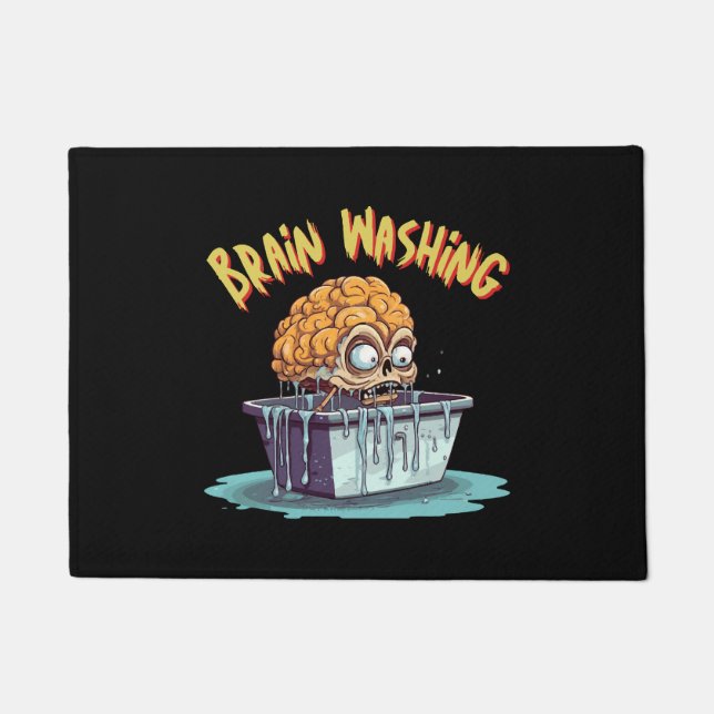 Brain Washing Doormat (Front)