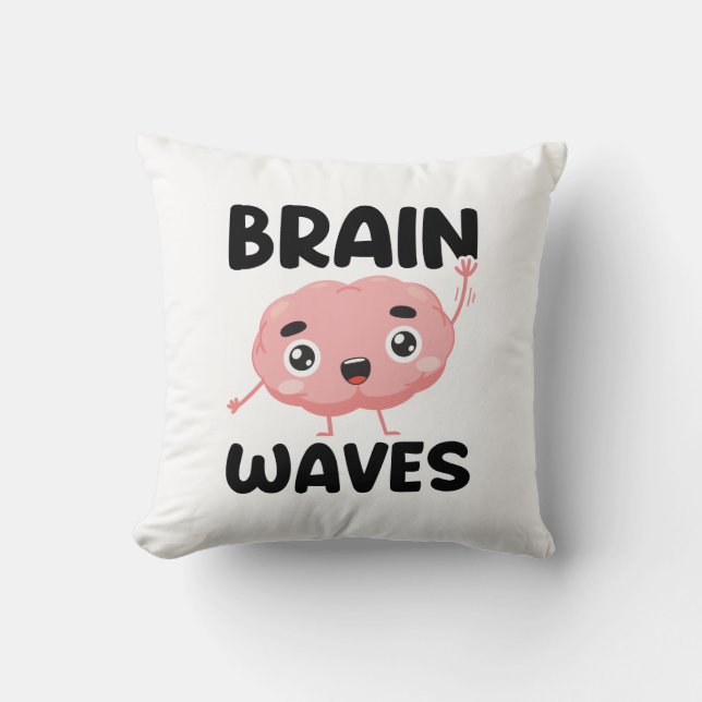 Brain Waves Cushion (Front)