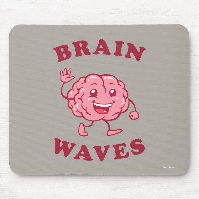 Brain Waves Mouse Mat (Front)