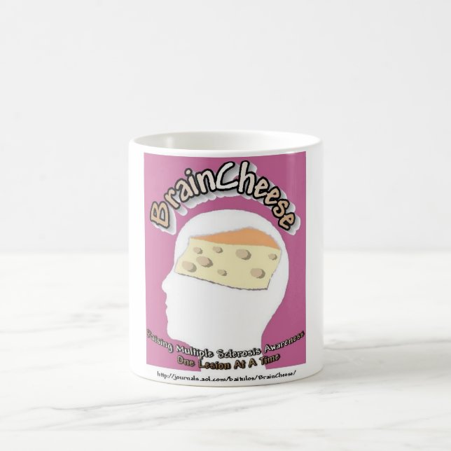 BRAINCHEESE...Just Another Stop On The MS Blogosph Coffee Mug (Center)