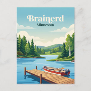 Brainerd, Minnesota Postcard