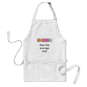 Brainier periodic table name apron