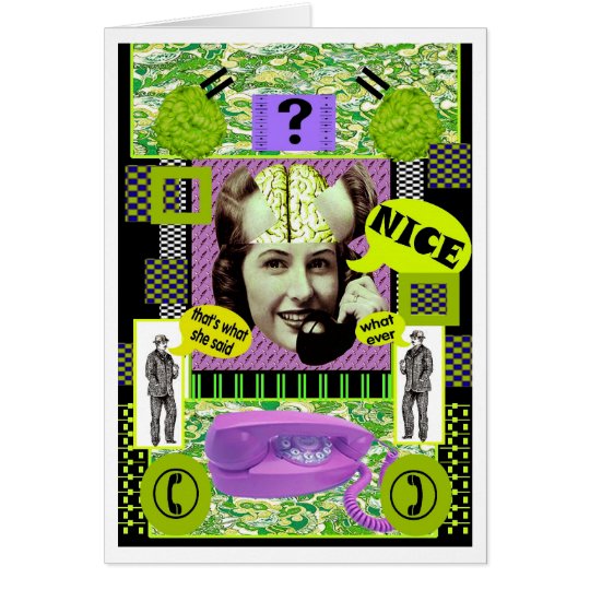 BRAINLADY CARD*NICE* CARD