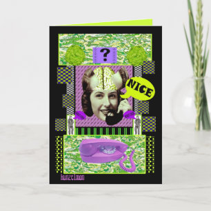 BRAINLADY GREETING CARD