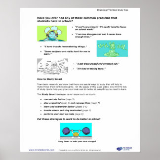 Brainology® Poster 2: Common Student Chalenges
