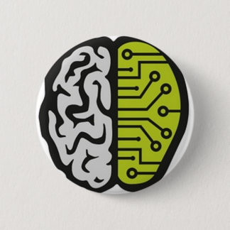 BrainPain 6 Cm Round Badge