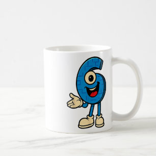 Brainrot 67 Meme Six Seven 6-7 Funny Internet Joke Coffee Mug
