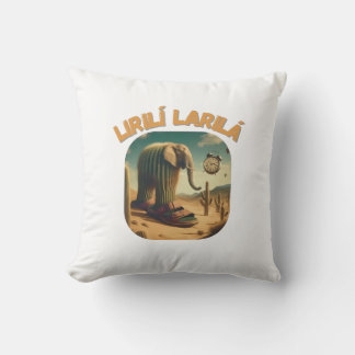 BrainRots Lirili Larila, Elephant with Cactus Body Cushion