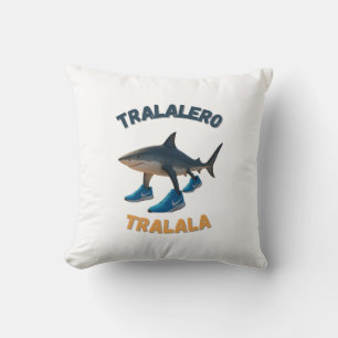 BrainRots TralaleroTralala  The Three-Legged Shark Cushion