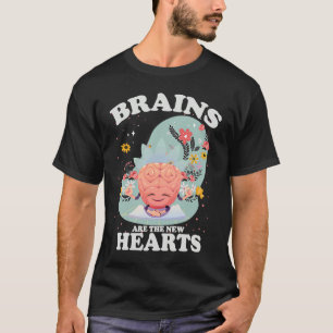 Brains Are The New Hearts  Yoga flower T-Shirt
