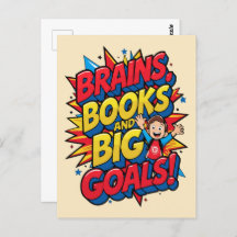 Brains Books and Big Goals - Fun Back-to-School