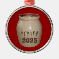 Brains Cookie Jar Ornament