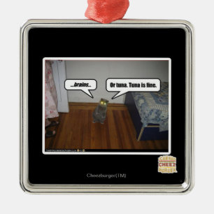 brains metal tree decoration