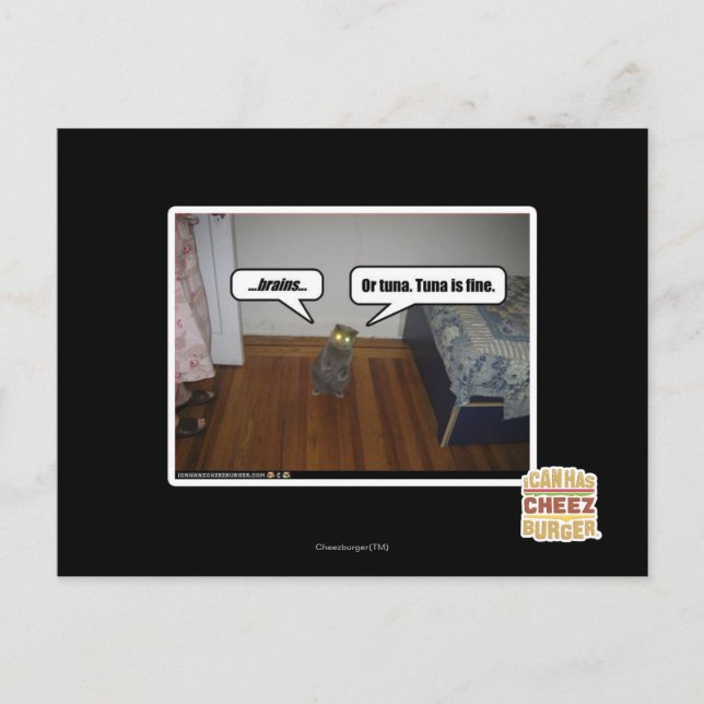 brains postcard (Front)