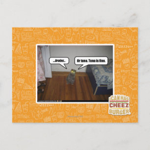brains postcard