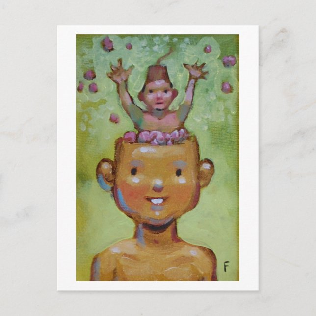 Brains postcard (Front)