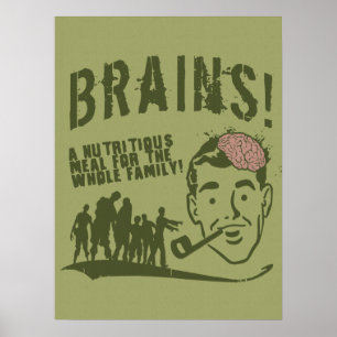 Brains! Poster