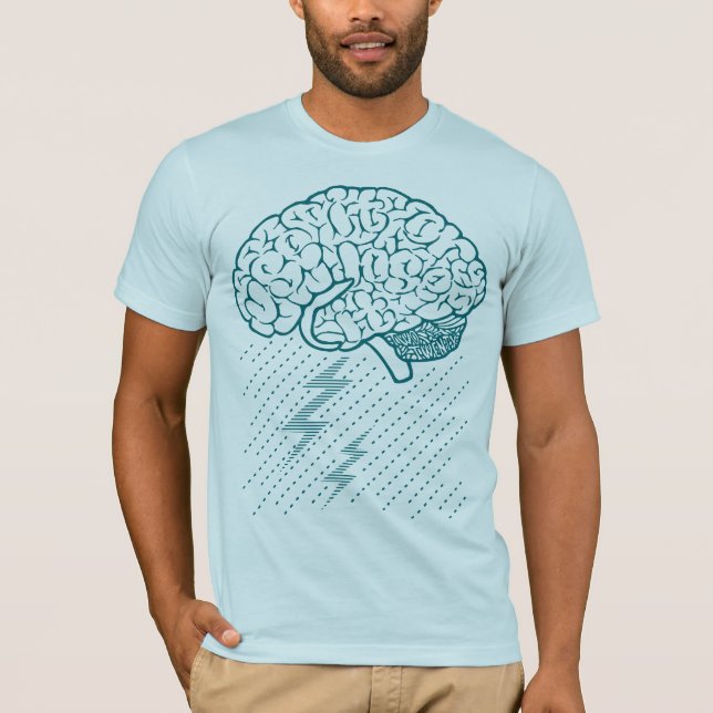 Brainstorm (Teal) T-Shirt (Front)