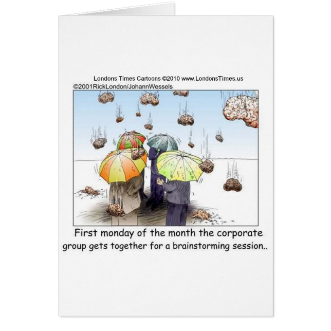 Brainstorming Session Funny Tees Mugs Cards Gifts (Front)