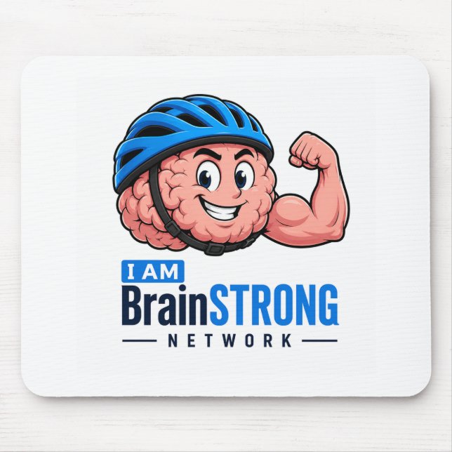 BrainSTRONG Network Mousepad (Front)