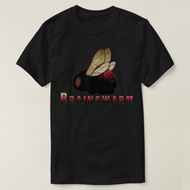 Brainswarm Buzz Thoughts  T-Shirt (Design Front)