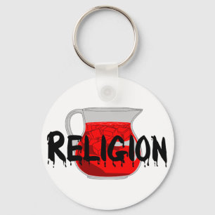 Brainwashing Drink Key Ring