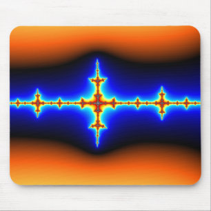 Brainwave - Fractal Mouse Mat