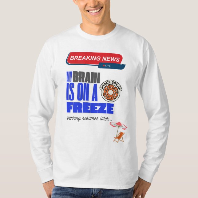 Brainwork on Pause T-Shirt (Front)