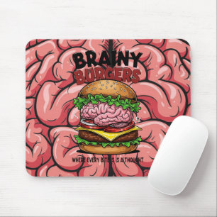 Brainy Burgers Mousepad