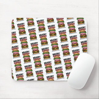 Brainy Burgers Mousepad