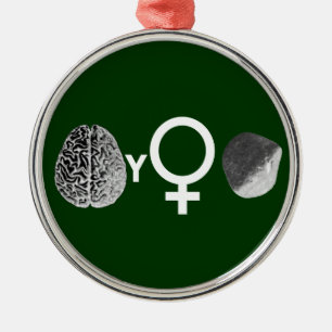 Brainy Girls Rock! Metal Tree Decoration