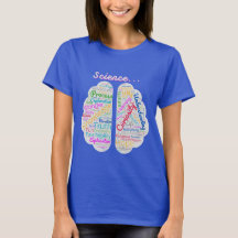 Brainy Science Words T-Shirt