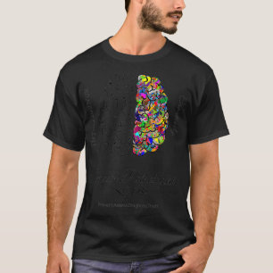 Brainy Speech Pathology Intelligence Creativity T-Shirt