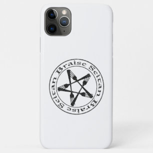 Braise Seitan Vegan Pentagram (dark version) iPhone 11 Pro Max Case