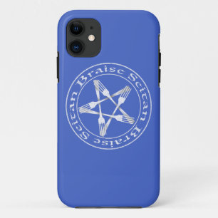 Braise Seitan Vegan Pentagram (light version) iPhone 11 Case