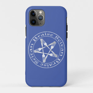 Braise Seitan Vegan Pentagram (light version) iPhone 11 Pro Case