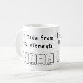 Braith periodic table name mug (Front Left)