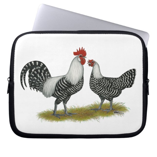 Brakel Chickens Laptop Sleeve (Front)