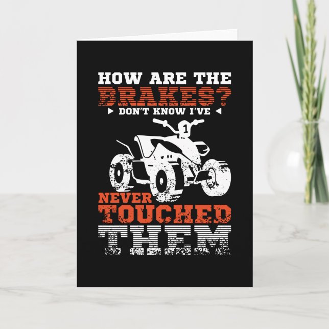 Brakes Quad Atv Card (Front)