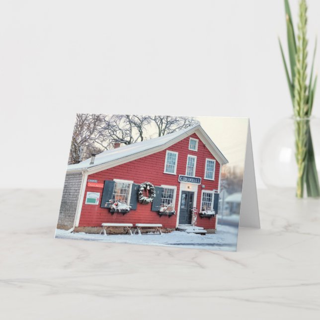 Bramhall's Country Store Chiltonville MA Card (Front)