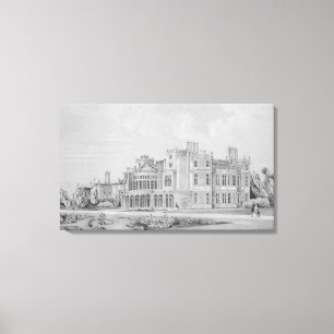 Brampton Park near Huntingdon, 1852 Canvas Print