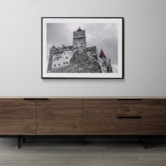 Bran Castle - A Gothic Wonder, Dracula's Castle, Poster