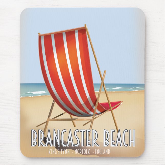 Brancaster Beach Mouse Mat (Front)