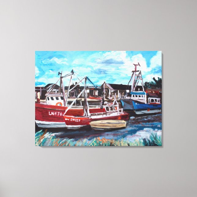 Brancaster Staithe Canvas Print (Front)