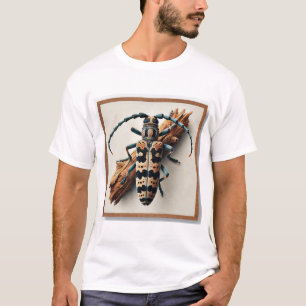 Branch and Twig Borer 041124IREF236 - Watercolor T-Shirt