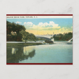 Branch Brook Park, Newark NJ Vintage Postcard