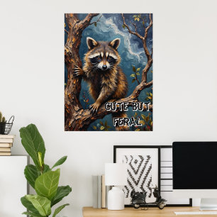 Branch Buddy: Raccoon's Perch Poster