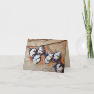 Branch & Burlap Card