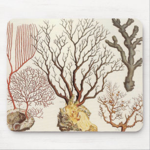Branch Coral Nautical Beach Decor Mouse Pad